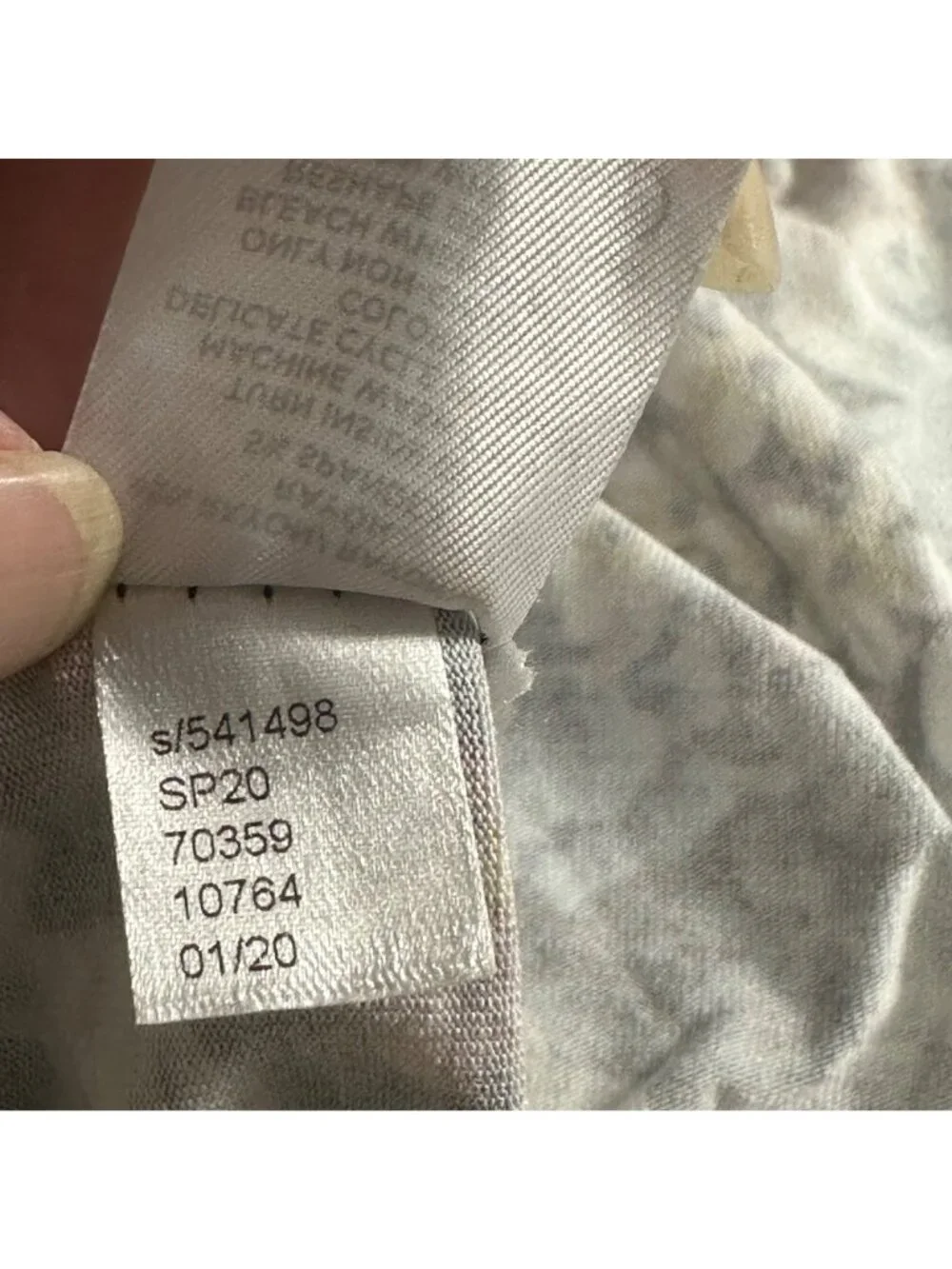 Loft Plus Womens Floral Print Short Smocked Ruffle Sleeve Dress Size 14 Boho - Picture 6 of 9